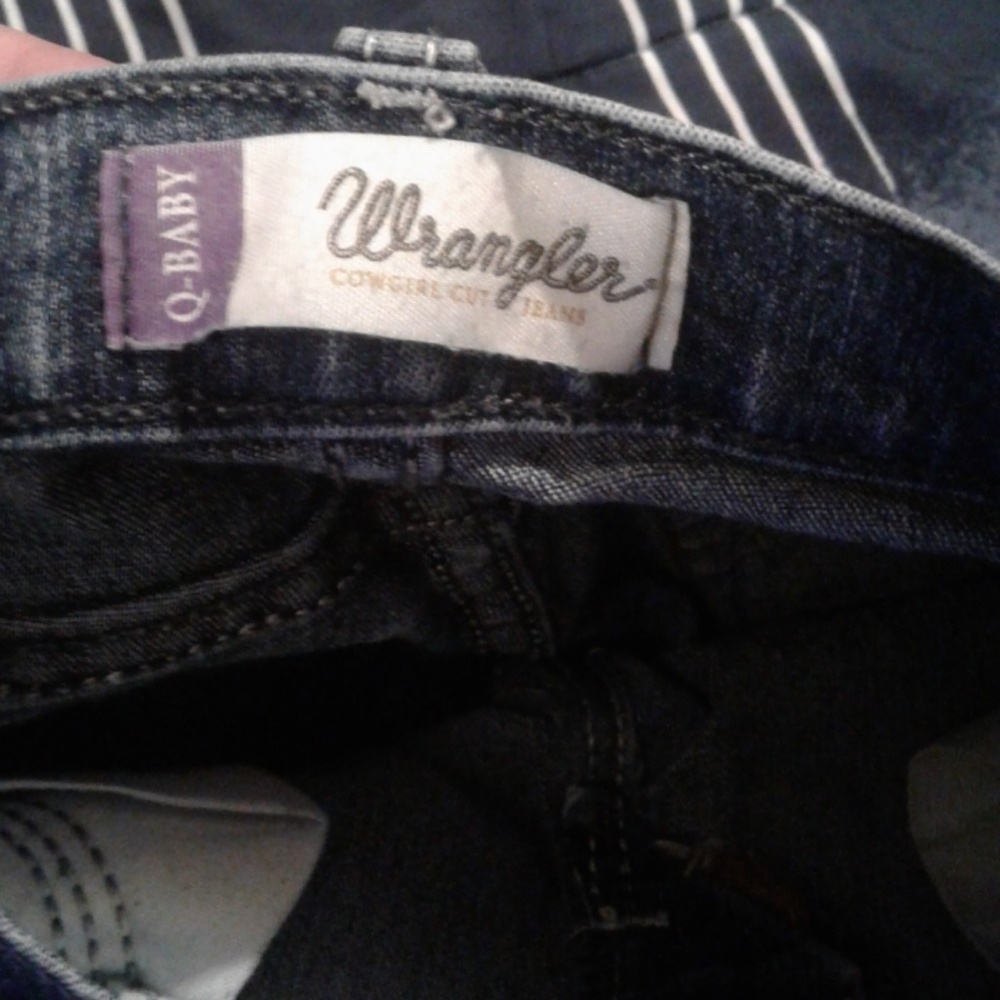 Kids Wrangler blue jeans